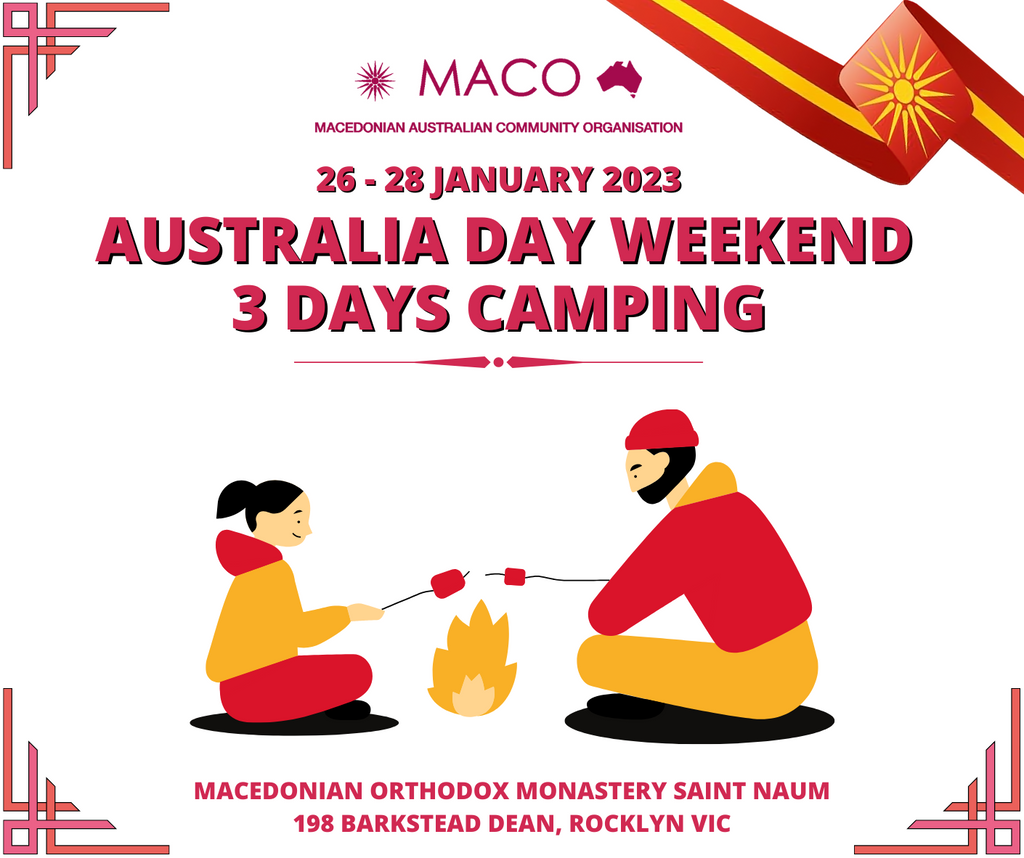 3 DAY CAMPING on Australia Day