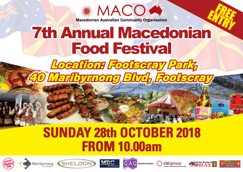 Macedonian Food Festival 2018