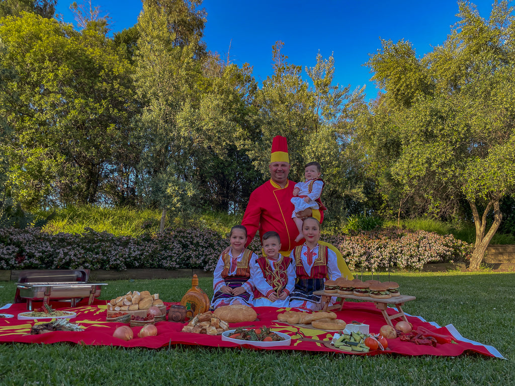Behind the scene with Chef Borce & our little ones!